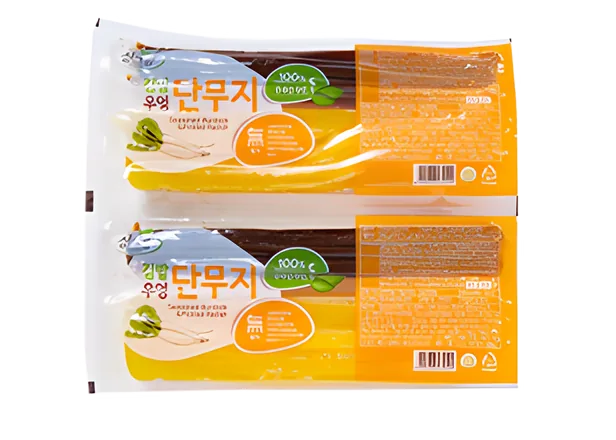 김밥 우엉 단무지